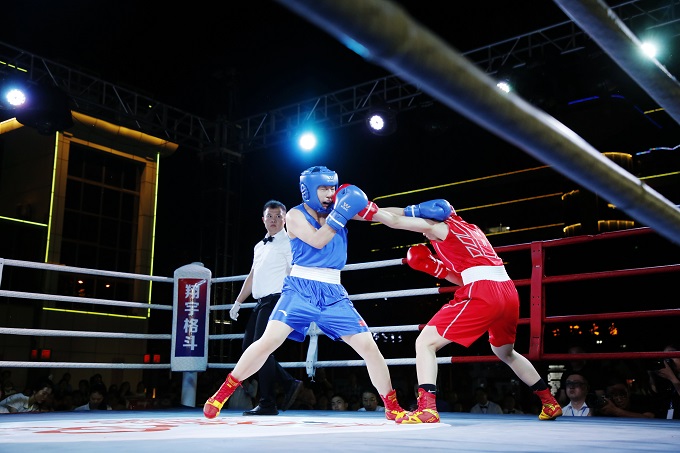 拳民运动来了拳击俱乐部联赛揭幕战在镇江举行