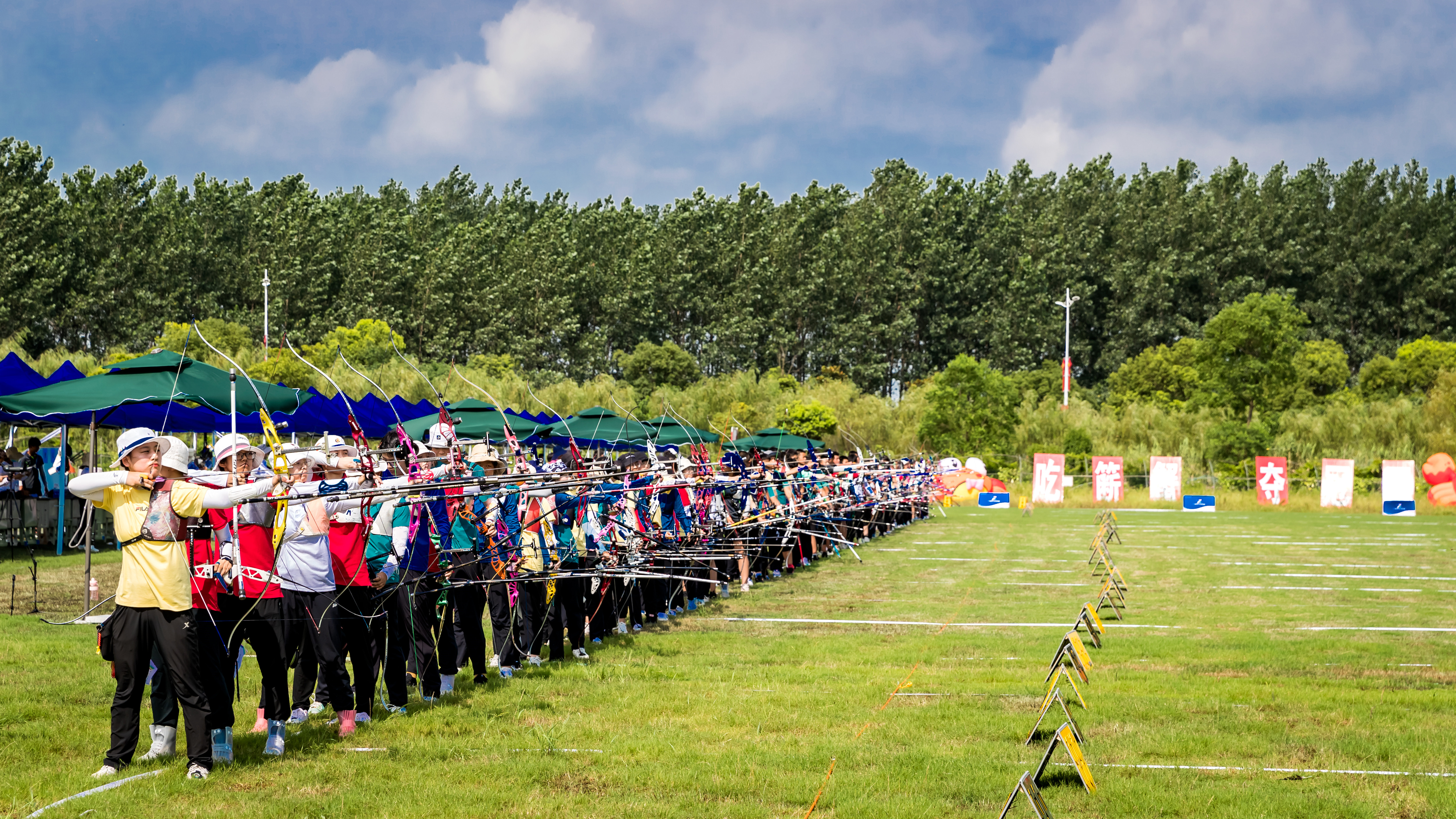 2021年江苏省青少年射箭锦标赛在泰州姜堰开赛