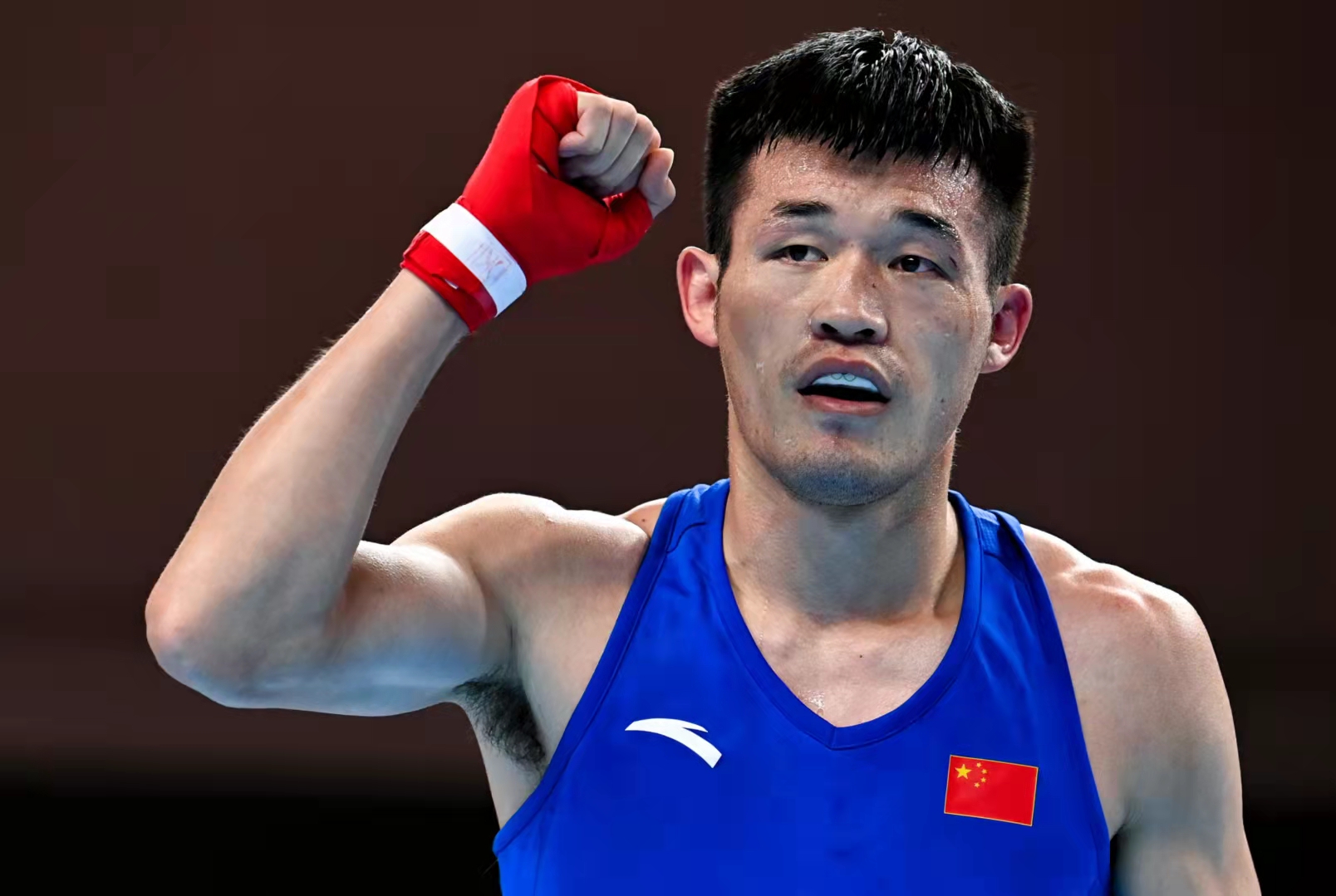 陈大祥获得拳击-81级公斤级冠军